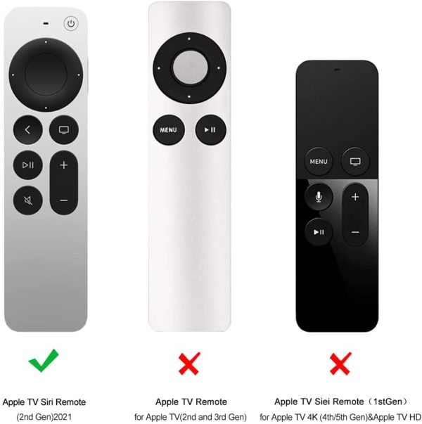 ⁦כיסוי לשלט של Apple TV 4K דגם 2021⁩ – תמונה ⁦6⁩